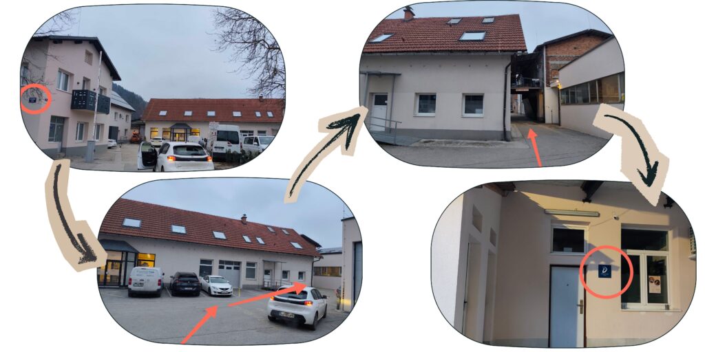 Kako priti do nas kje je naša lokacija center zvoka